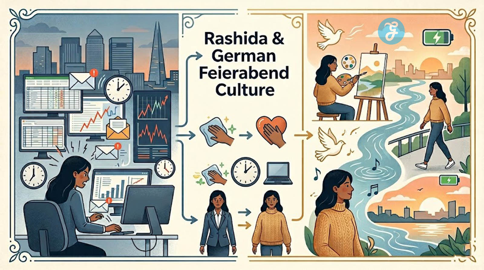 German Feierabend Culture