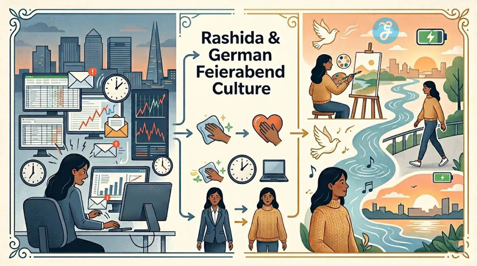 German Feierabend Culture