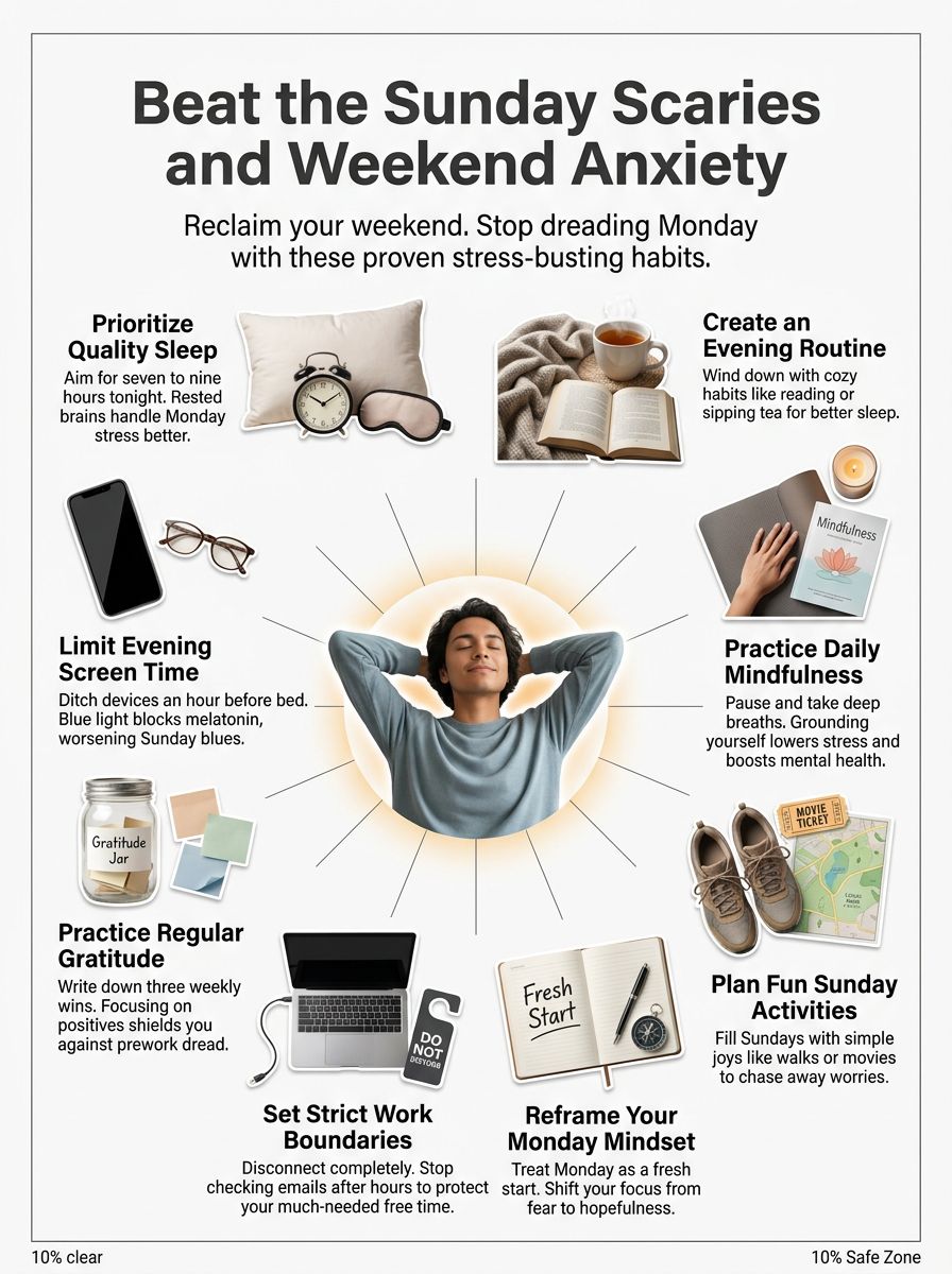 How To Beat Sunday Scaries weekend anxiety