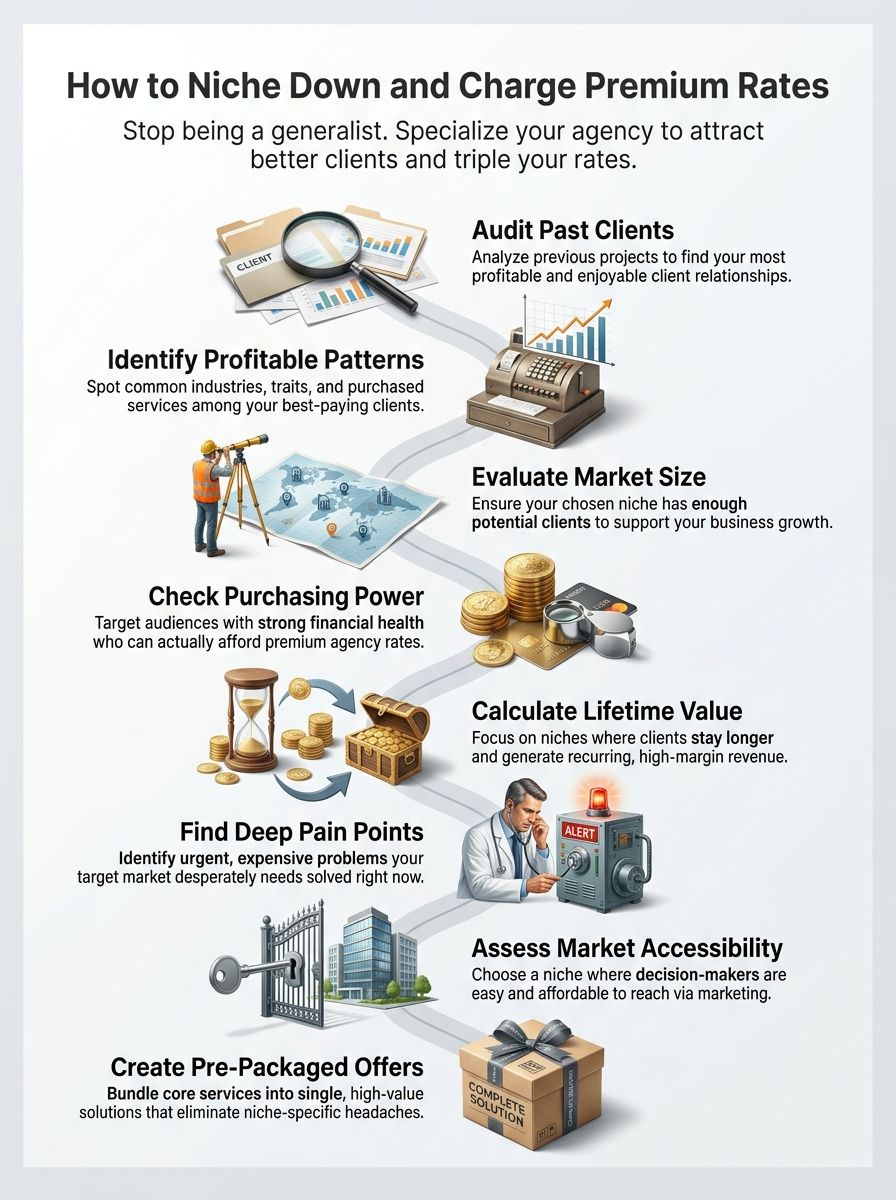 How To Niche Down Your Agency and why it matters