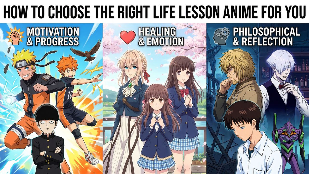 How to Choose the Right Life Lesson Anime for You