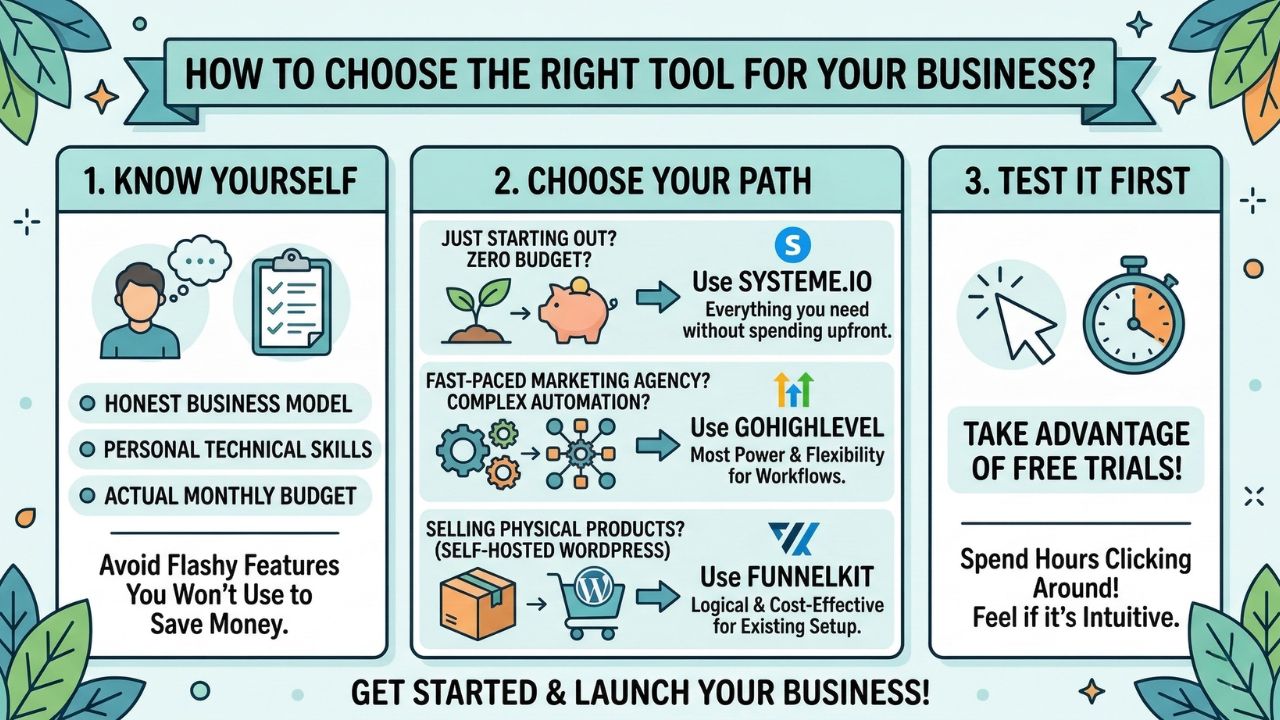 How to choose the right tool for your business