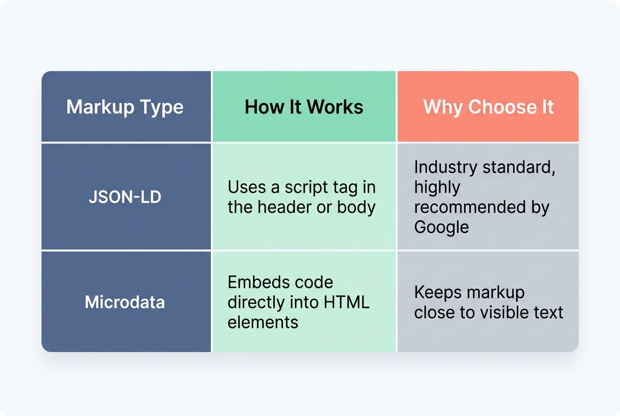 JSON-LD, RDFa, and Microdata Approaches breadcrumbs in seo