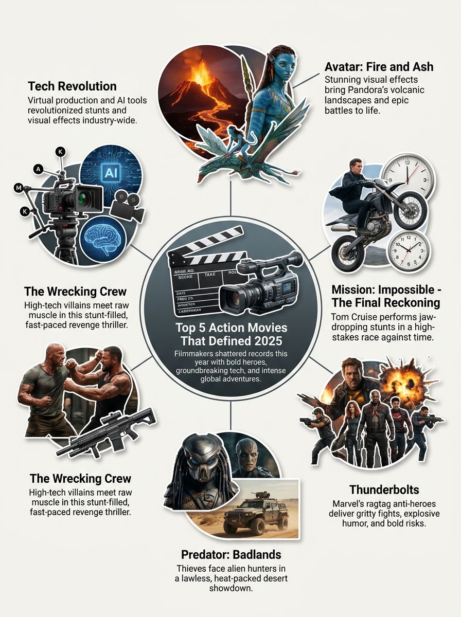Key Features of The Best Action Movies of 2025