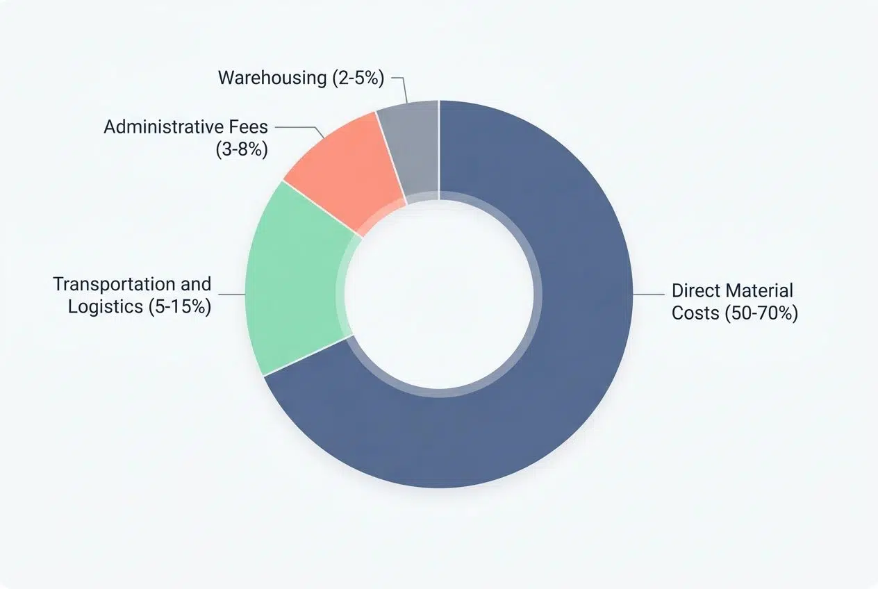 Key components of procurement costs