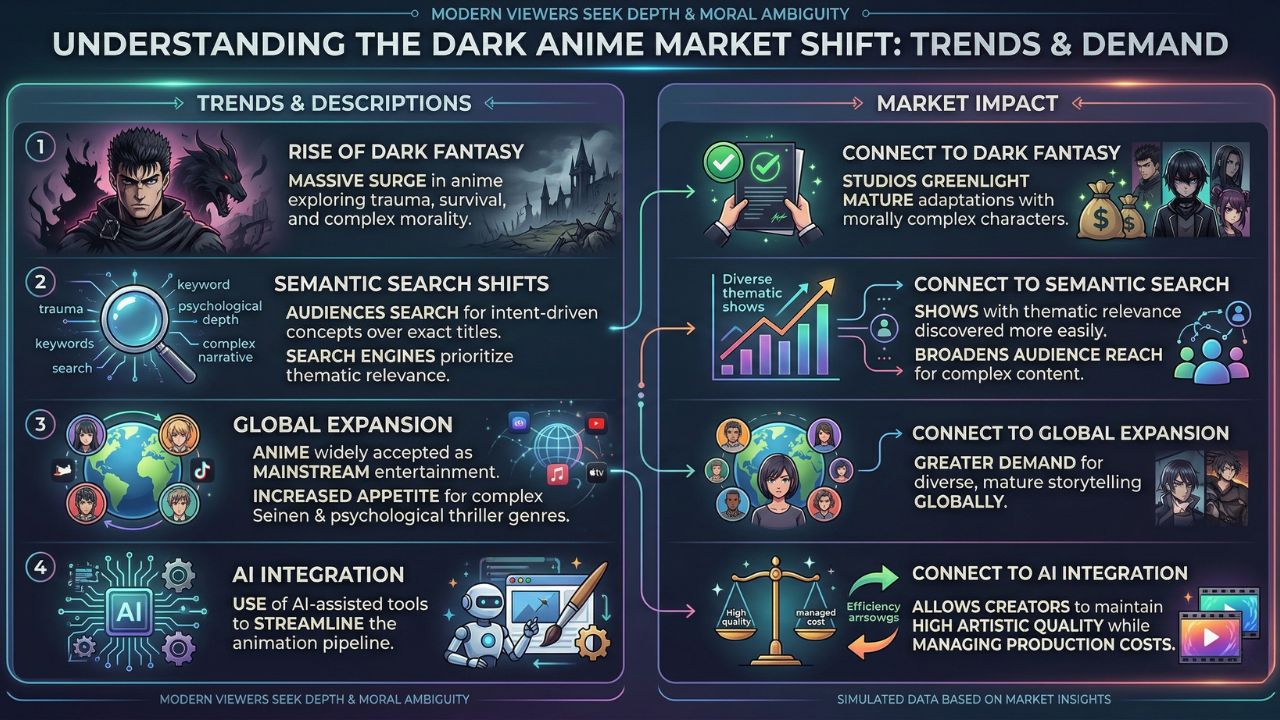 Market Trends and the Demand for Dark Anime Narratives