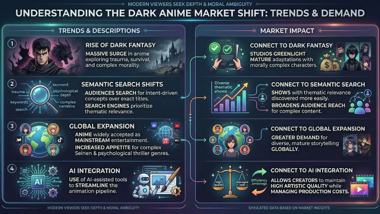 Market Trends and the Demand for Dark Anime Narratives