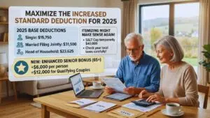 Maximize the Increased Standard Deduction