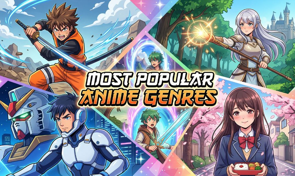 Most Popular Anime Genres