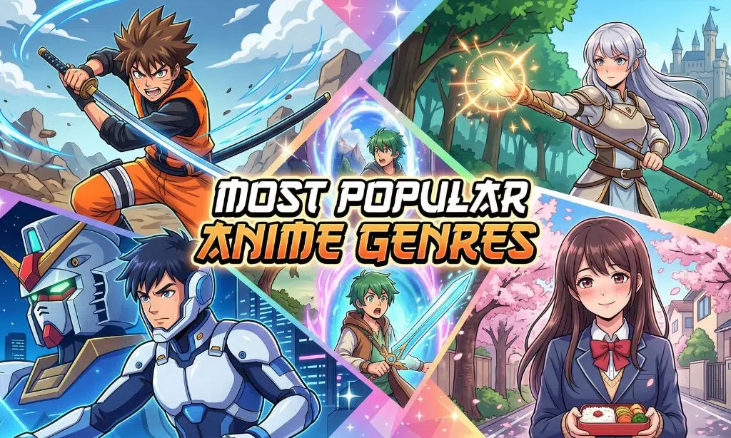 Most Popular Anime Genres