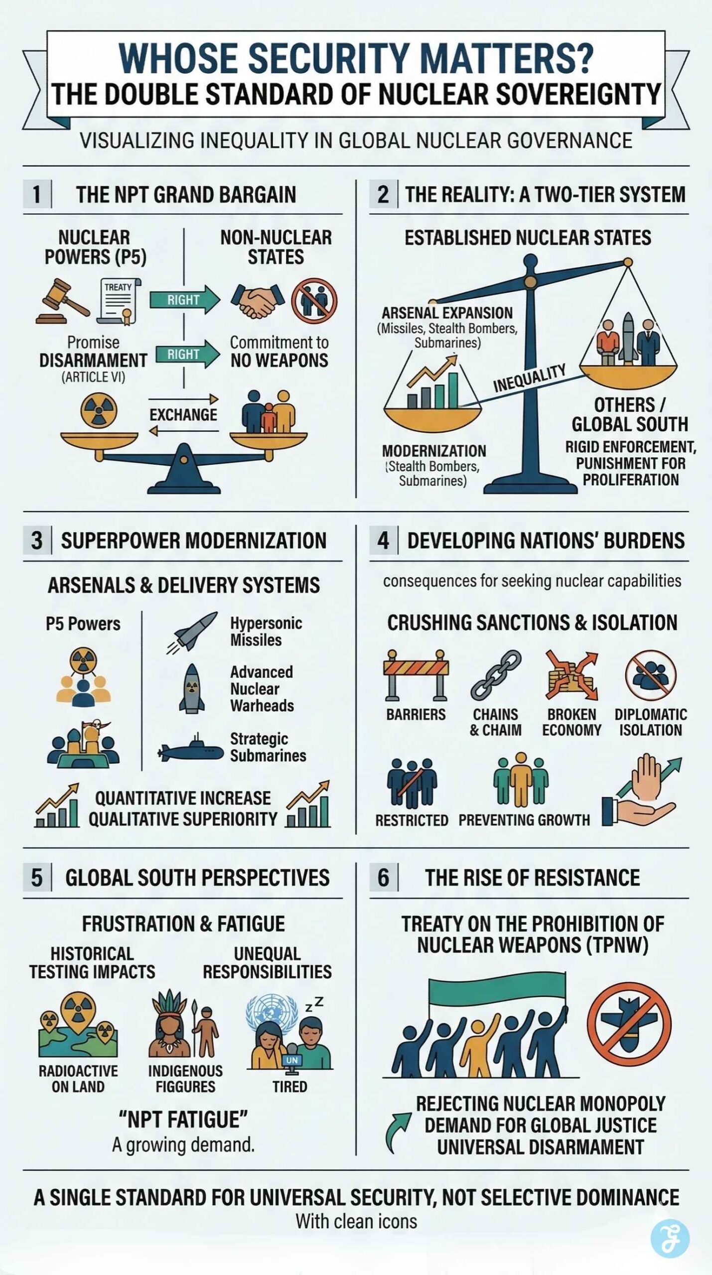 Nuclear Sovereignty Double Standard