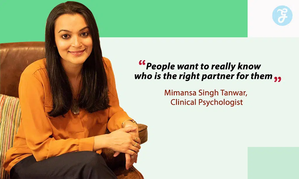 Mimansa Singh Tanwar, Clinical Psychologist and Head of the Fortis School Mental Health Program