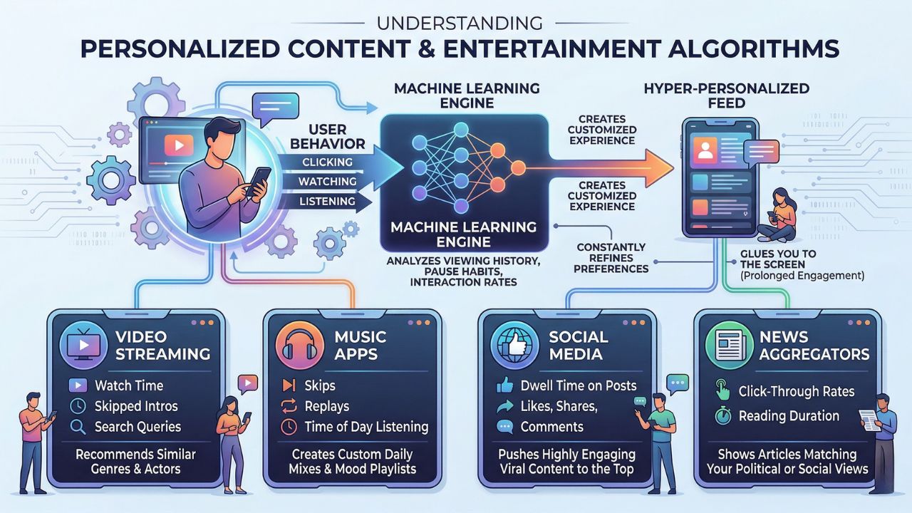 Personalized Content and Entertainment Algorithms
