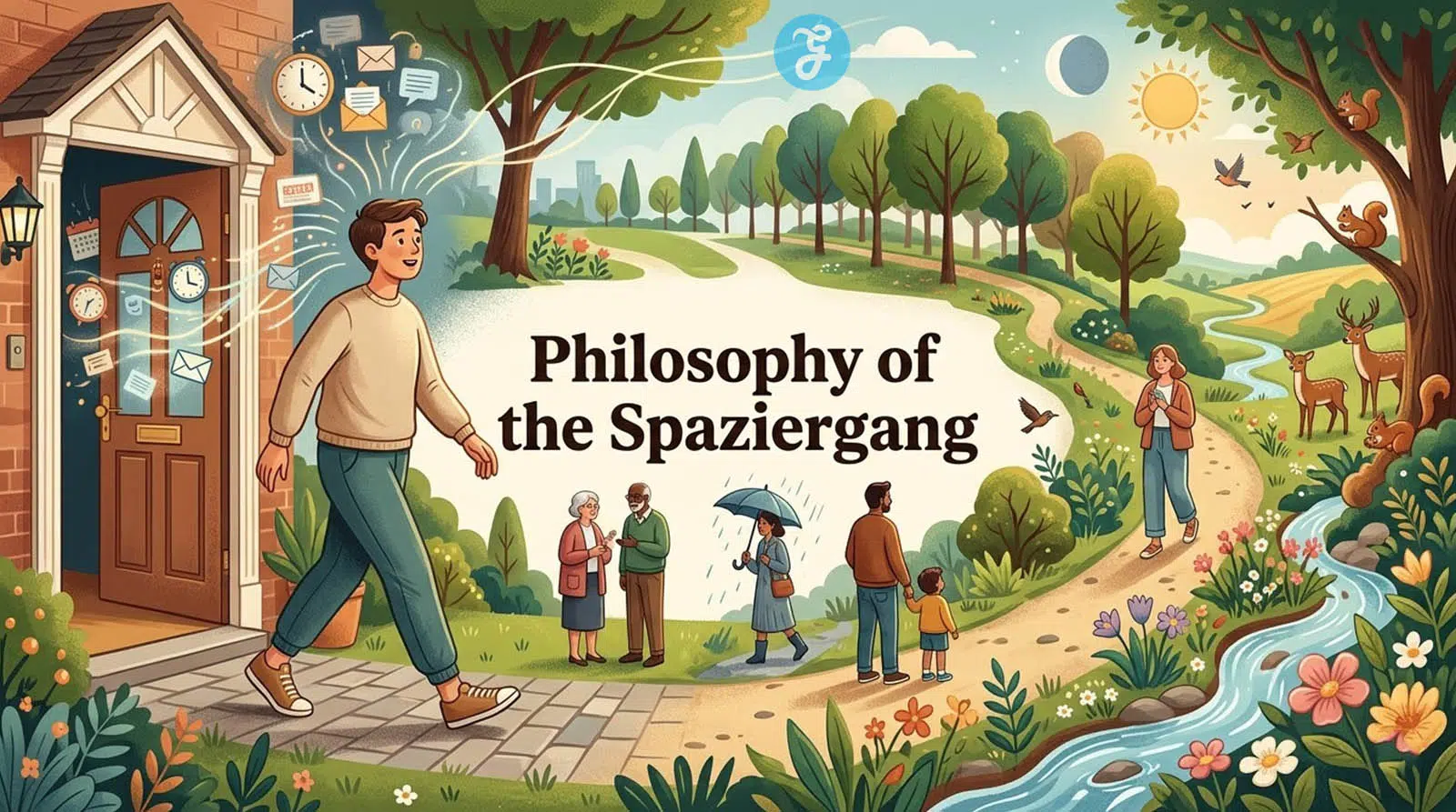 Purposeful Walk Spaziergang: The Philosophy
