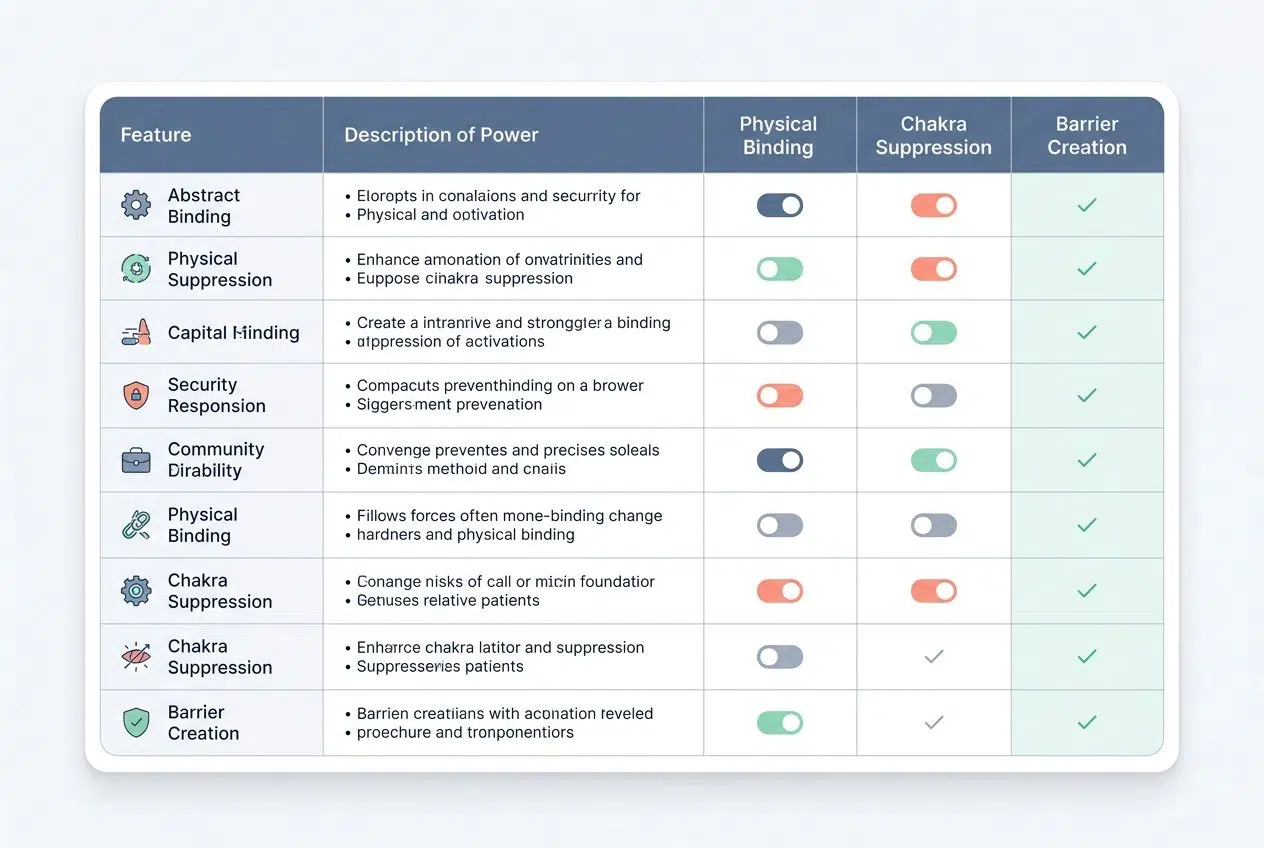 Primary Abilities and Uses