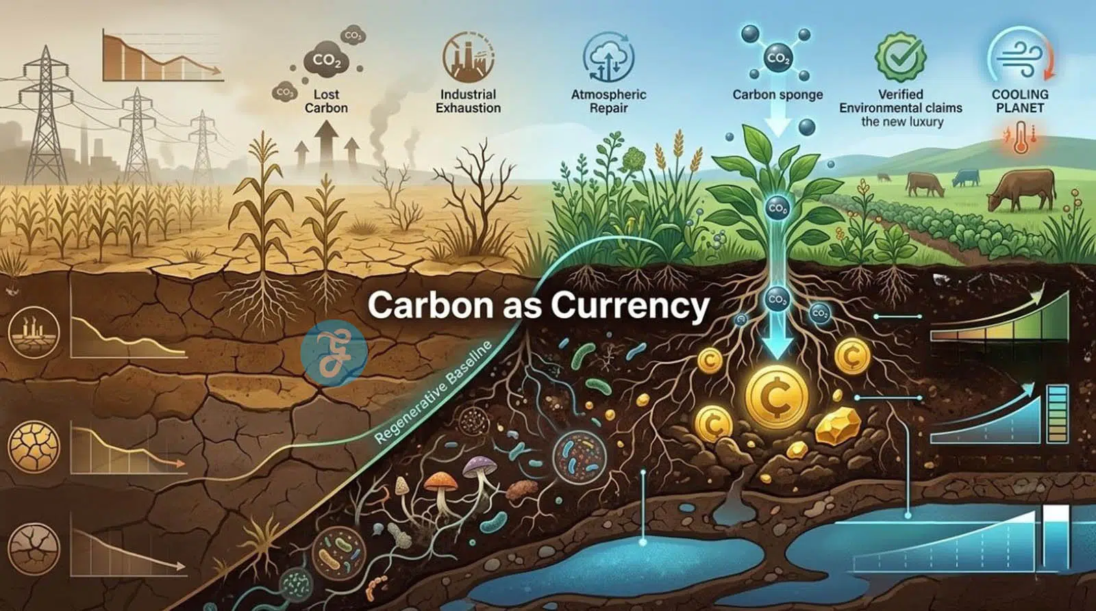 Regenerative Baseline Carbon as Currency