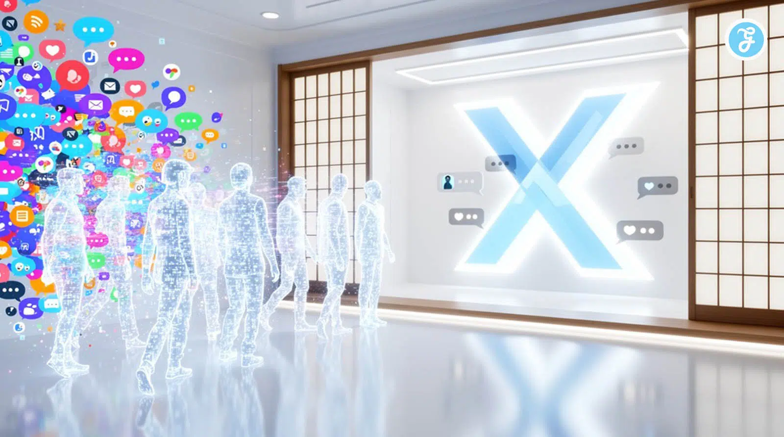 Infographic illustrating the transition from high-decibel digital burnout to a linguistic sanctuary