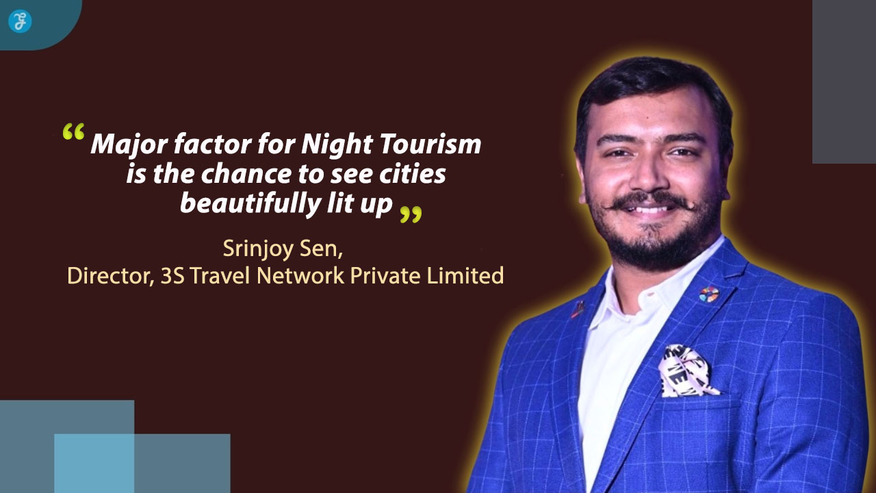 Srinjoy Sen speaks on Night Tourism