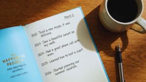 The Happiness Project One-Sentence Journal