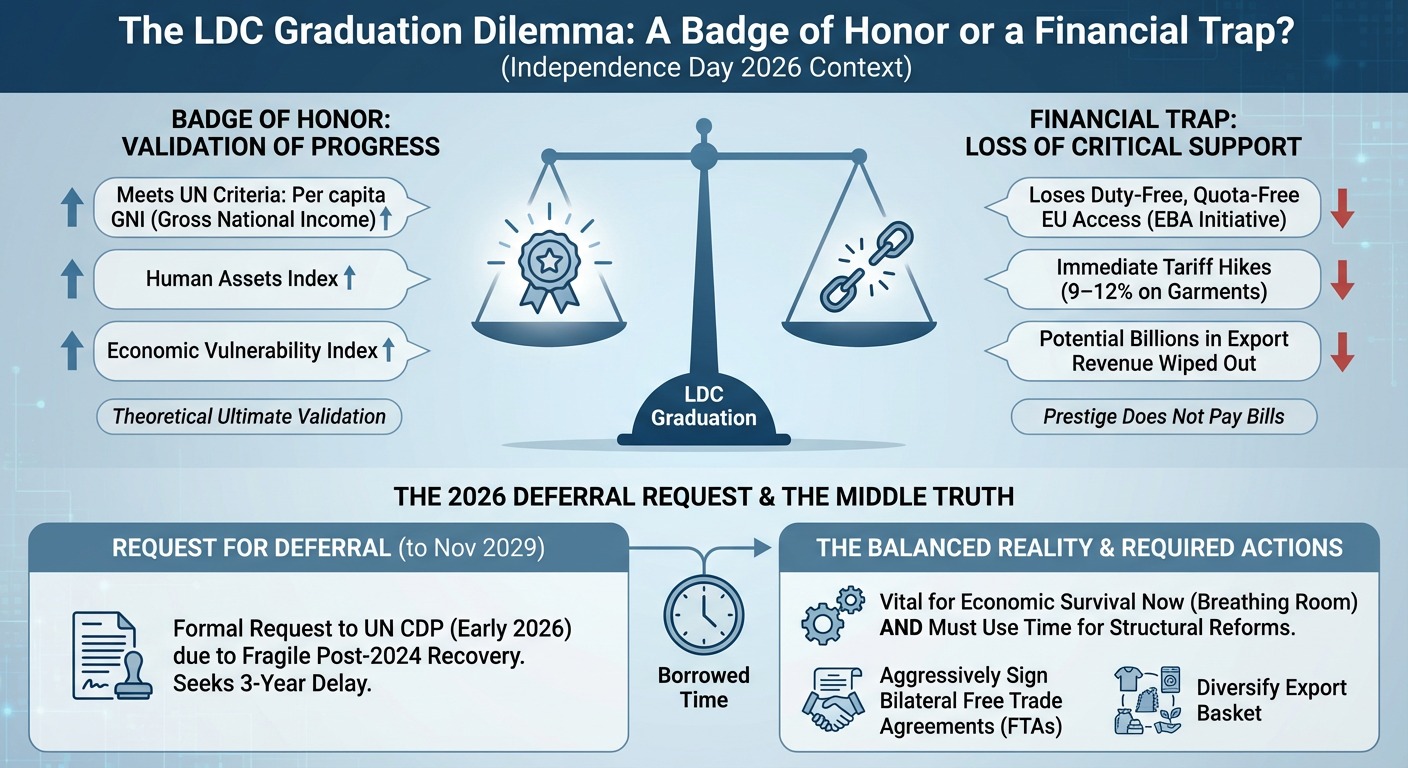 The LDC Graduation Dilemma