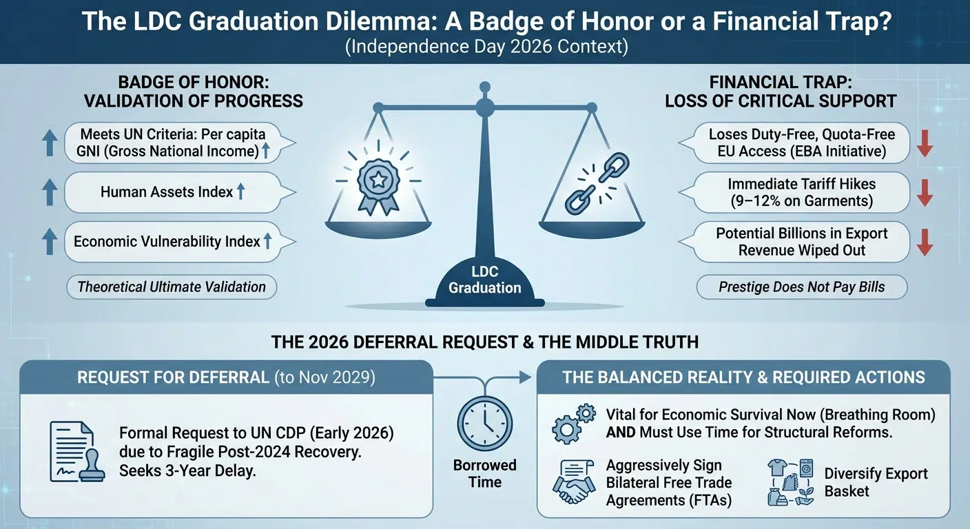 The LDC Graduation Dilemma
