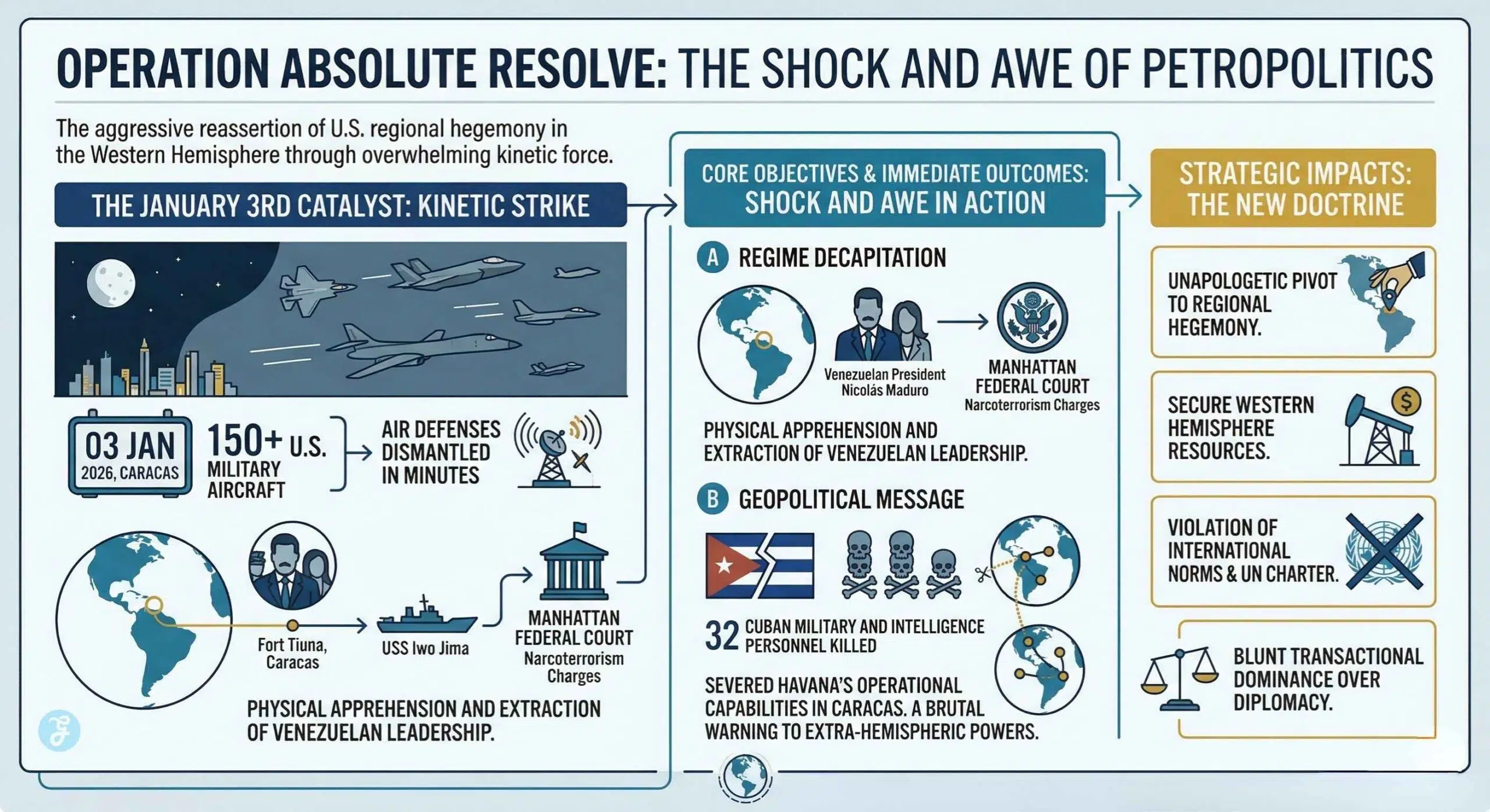 The Shock and Awe of Petropolitics: Operation Absolute Resolve