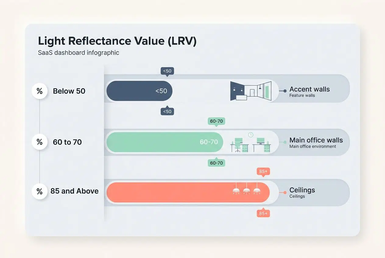 The role of saturation and brightness in productivity