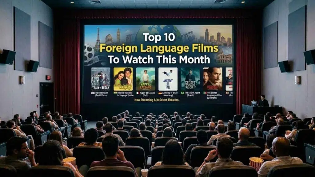 Top 10 Foreign Language Films to Watch This Month