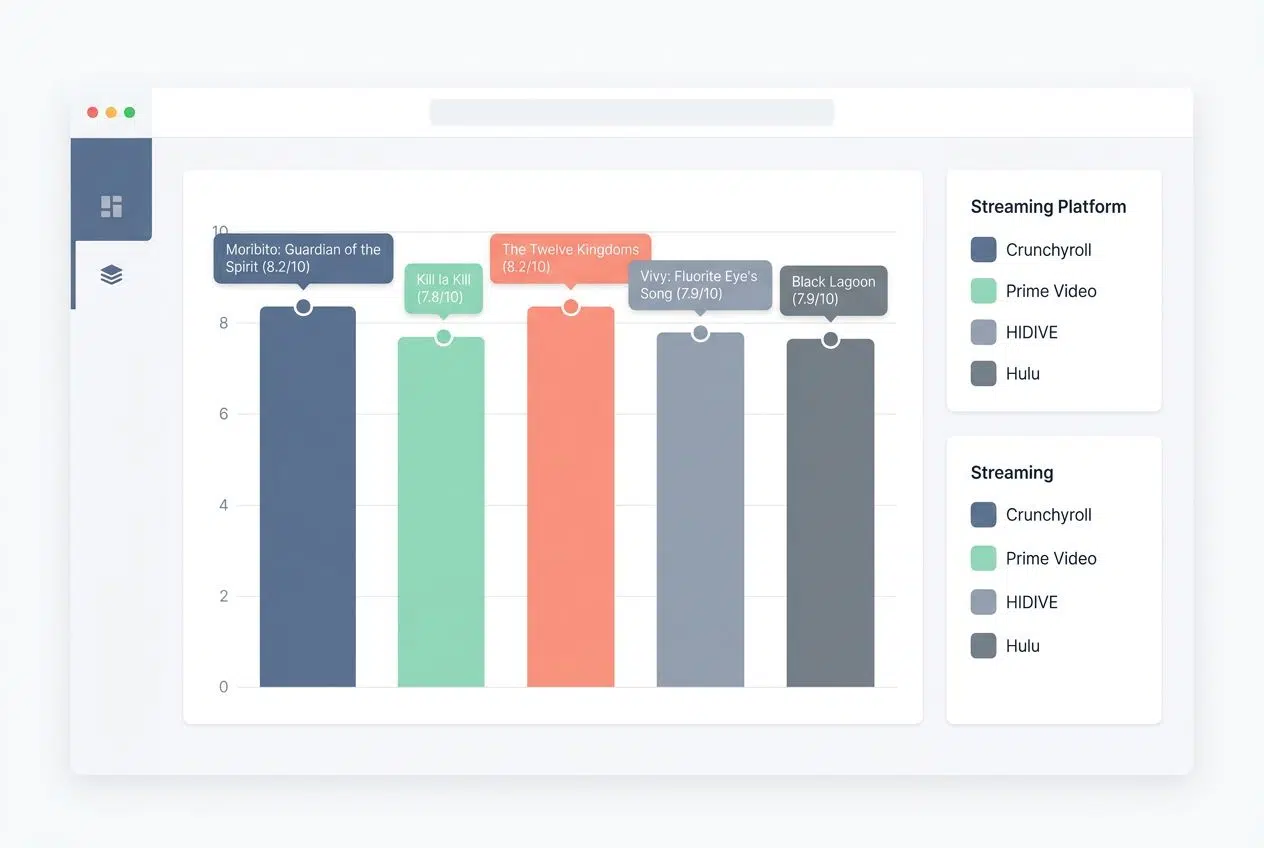 Top 5 Anime With Strong Female Leads comparison