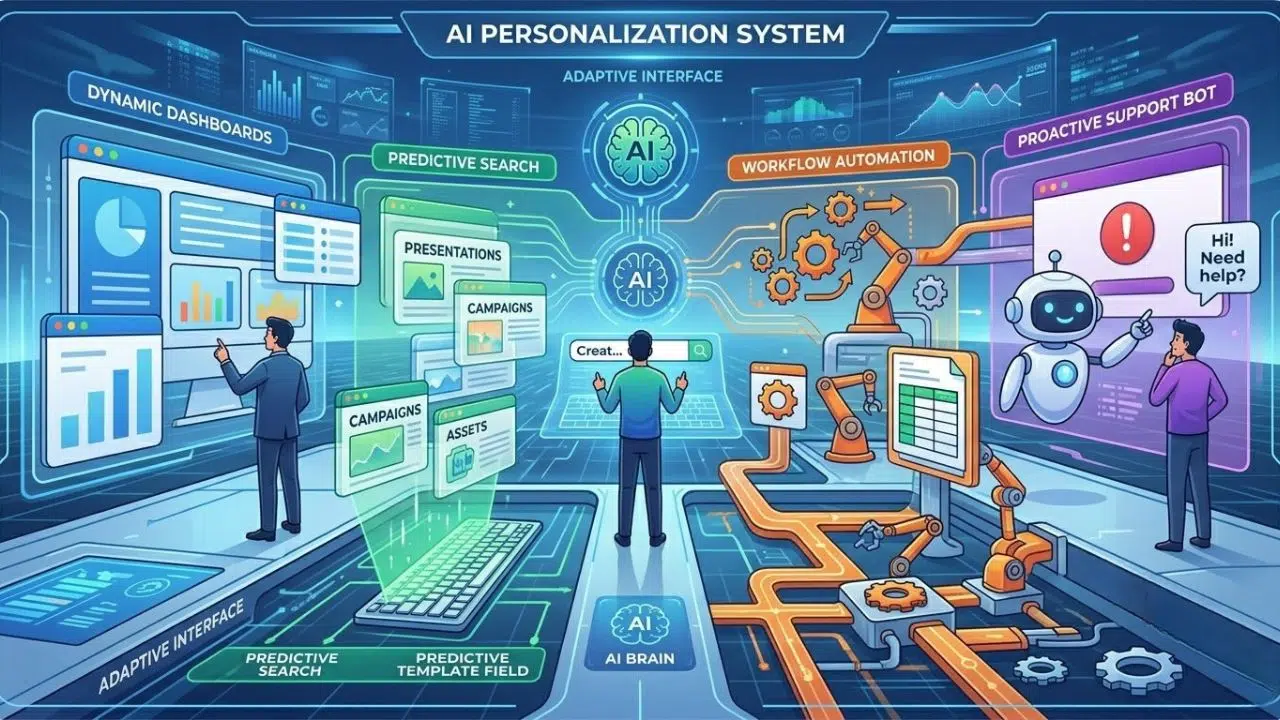 Top Ways SaaS Platforms Implement AI Personalization