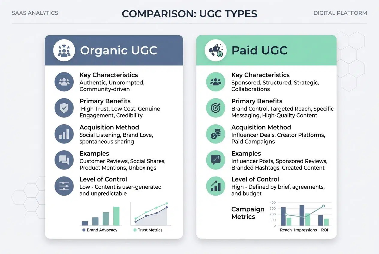 Types of User-Generated Content