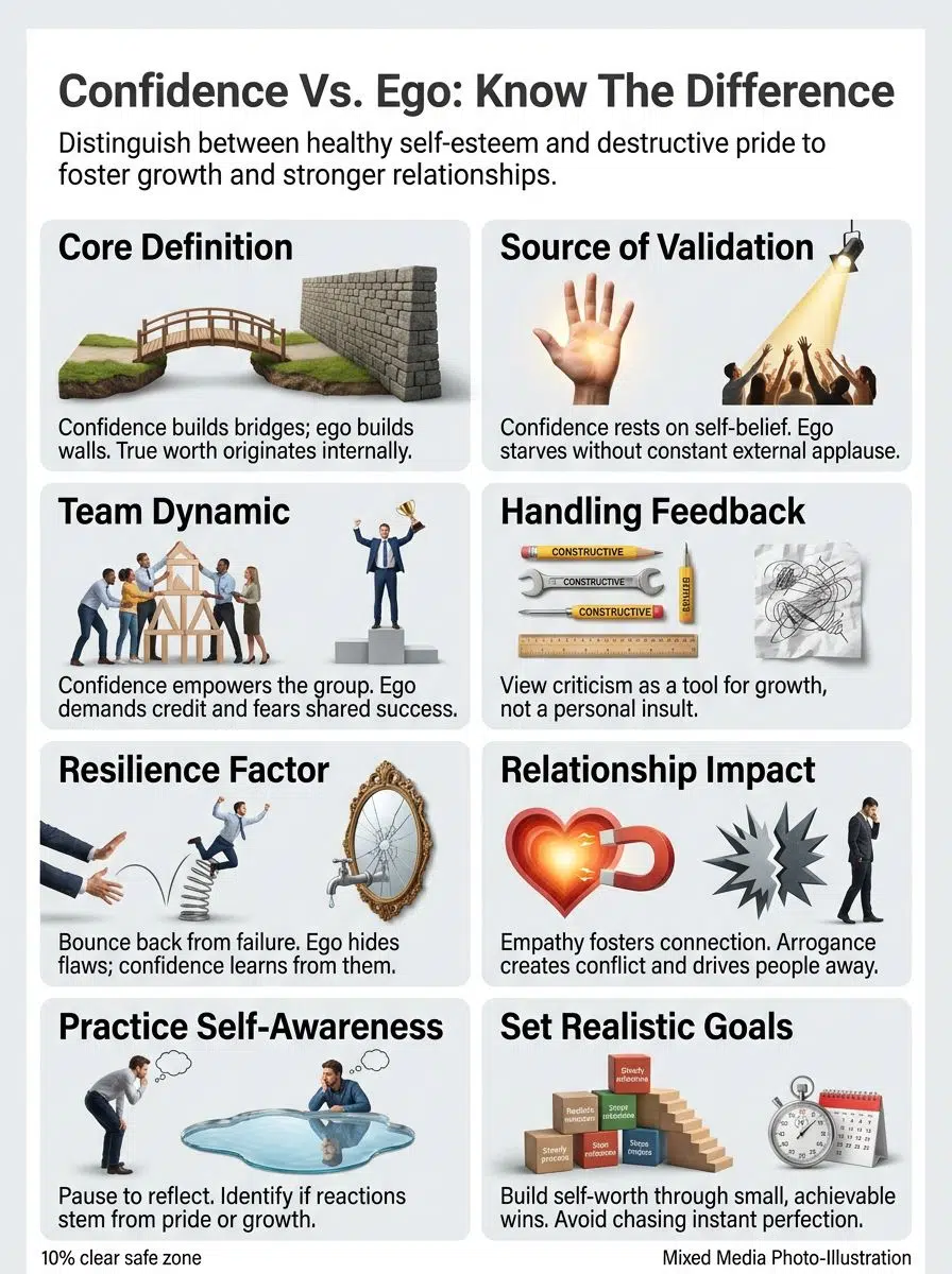 Understanding Confidence vs ego