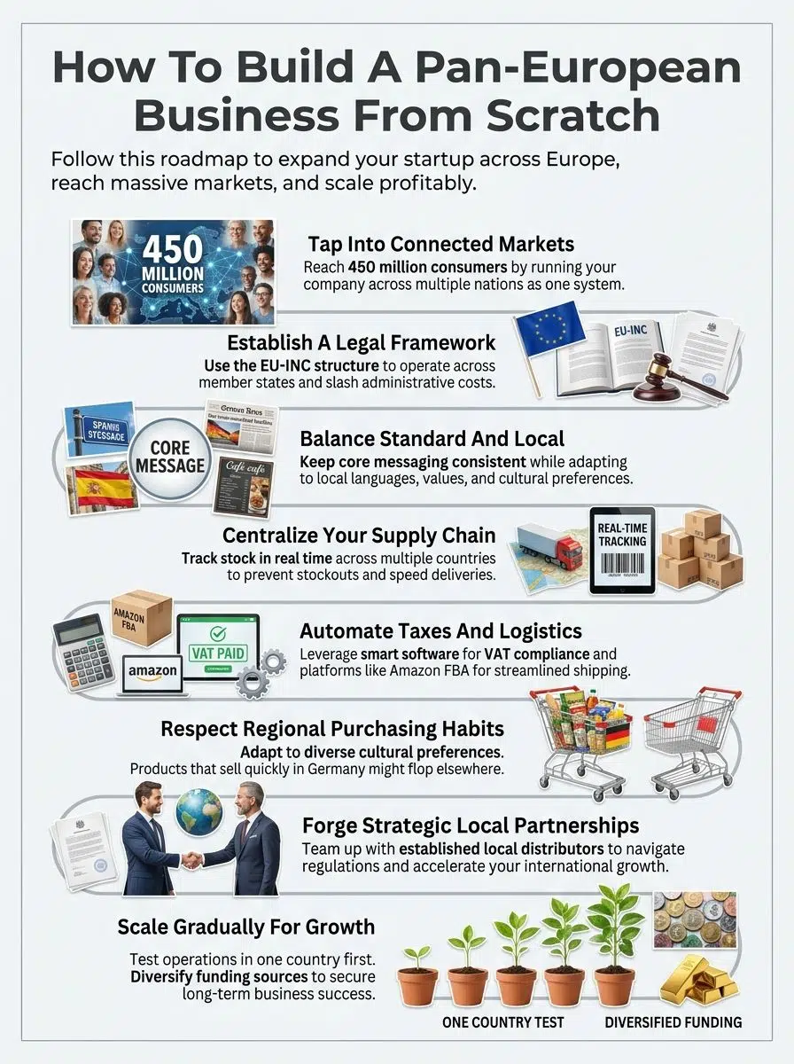 Understanding How To Build A Pan-European Business From Scratch