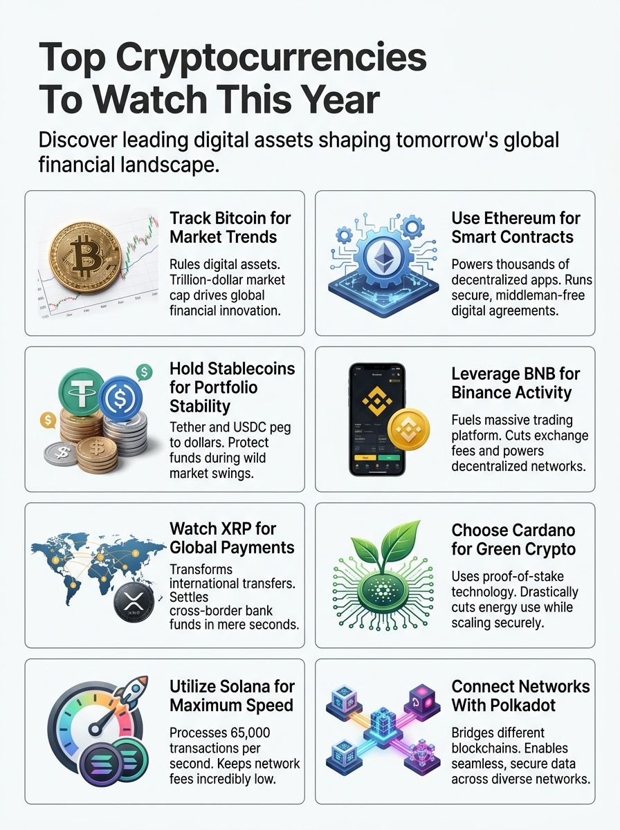 What Are top Cryptocurrencies