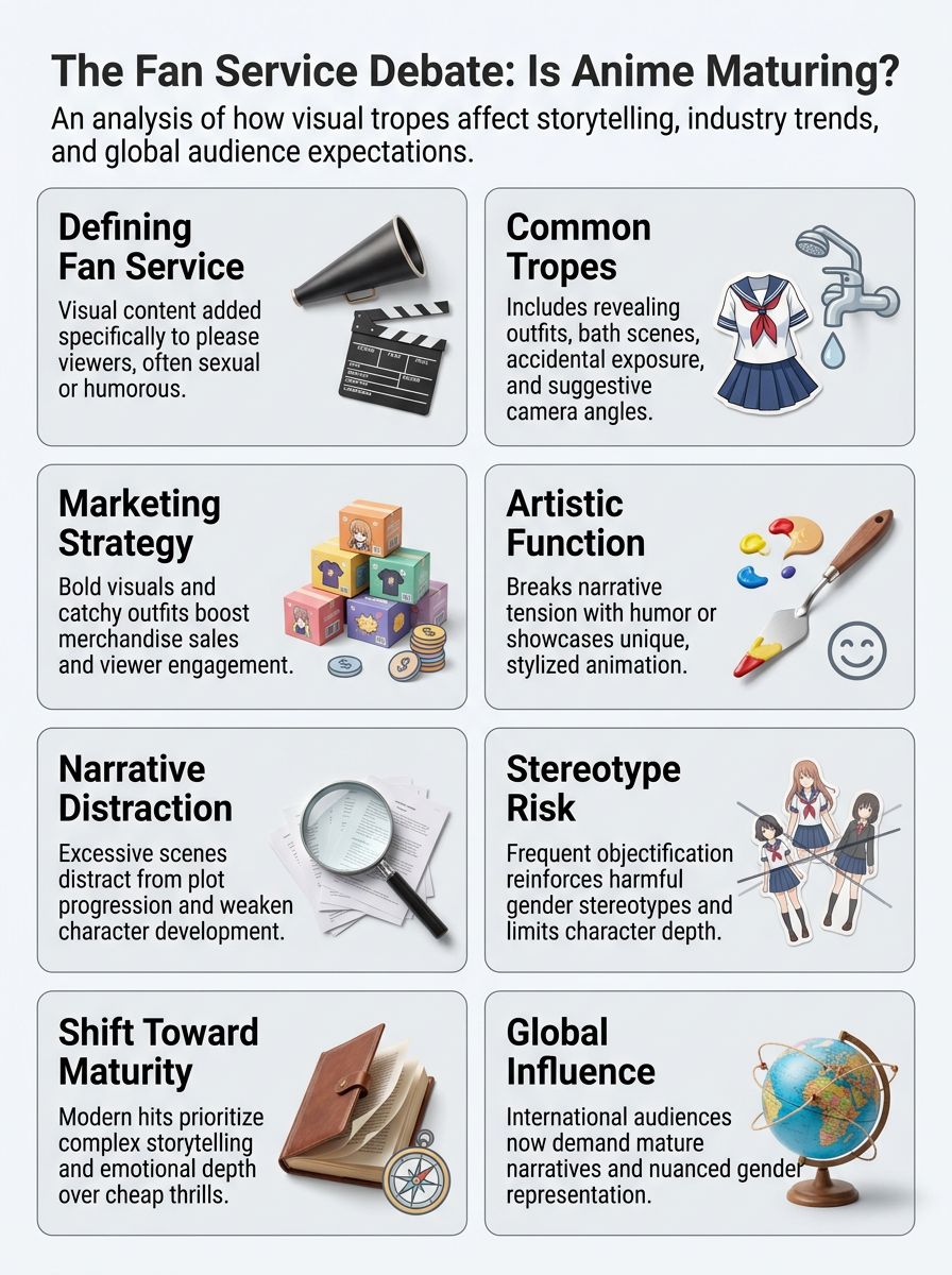 What Is Fan Service in Anime