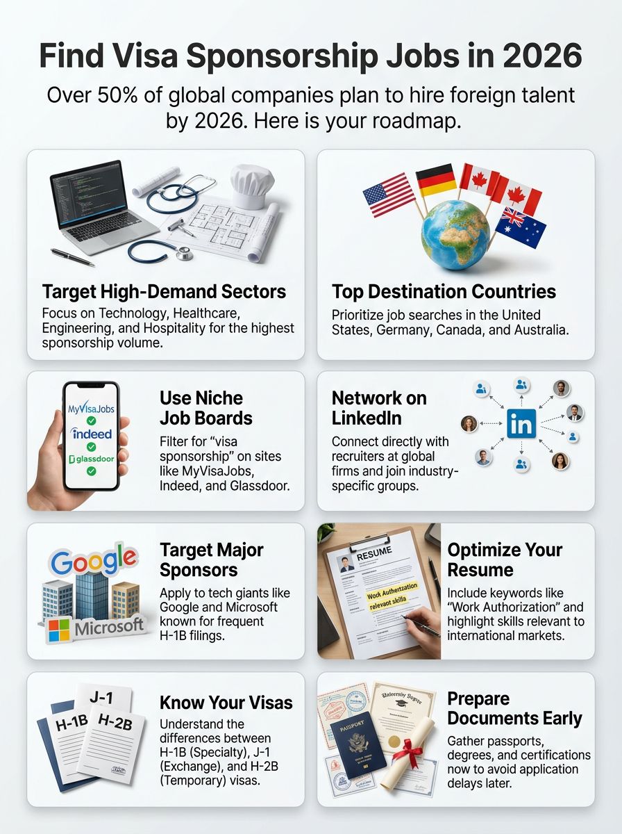 What are Visa Sponsorship Jobs