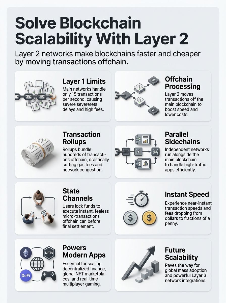 What are the Blockchain Scalability Issues rise of layer 2 solutions