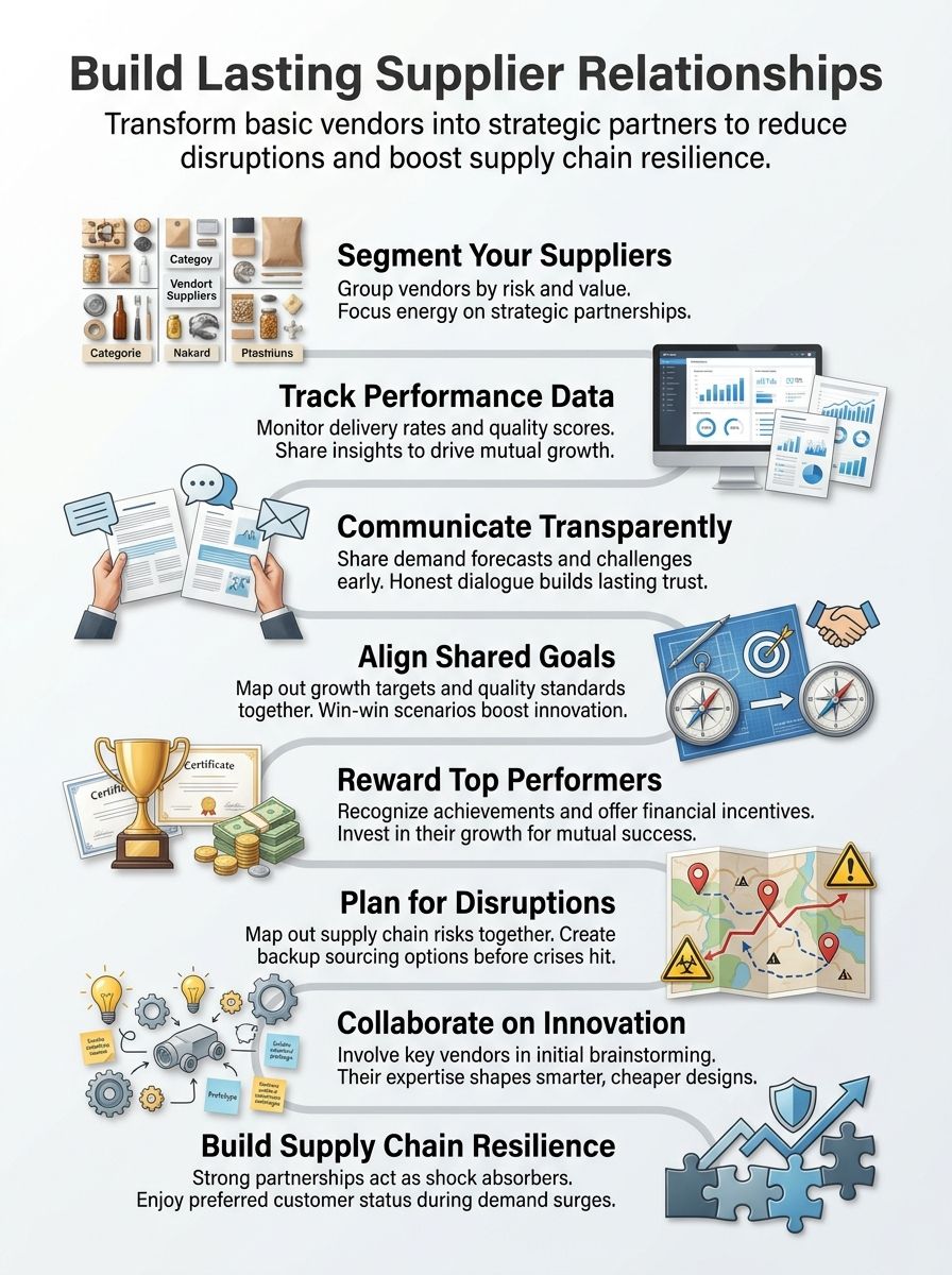 Building Long-term Supplier Relationships: Best Practices