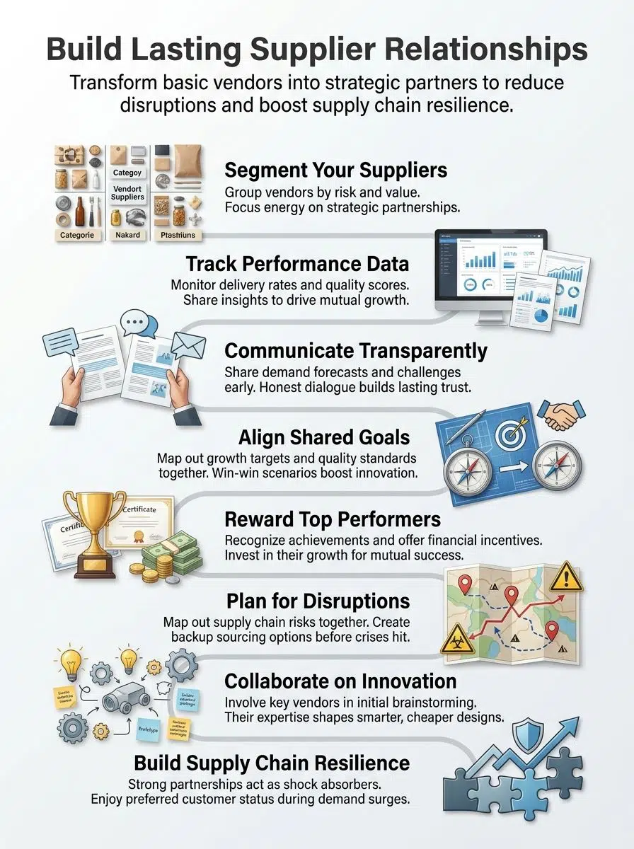 Building Long-term Supplier Relationships: Best Practices