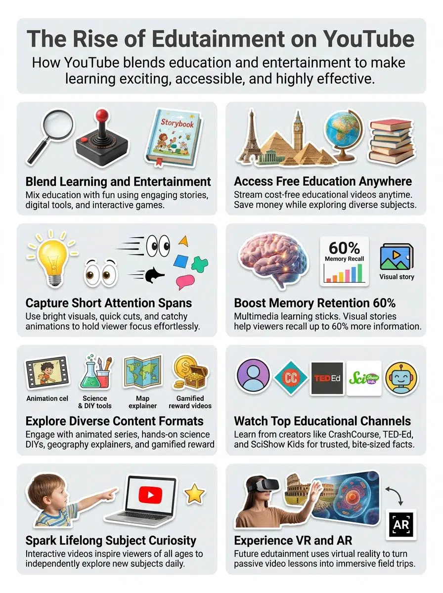 What is the rise of Edutainment