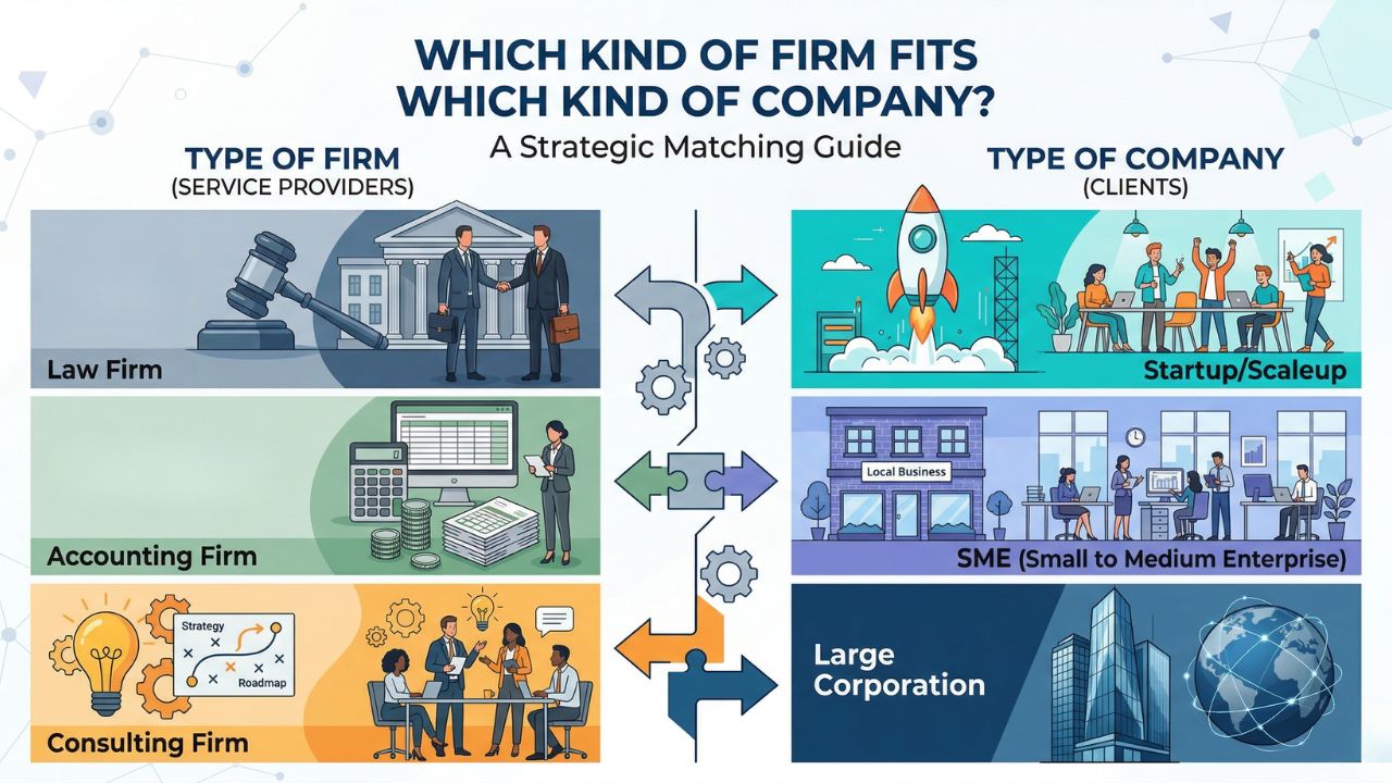 Which kind of firm fits which kind of company