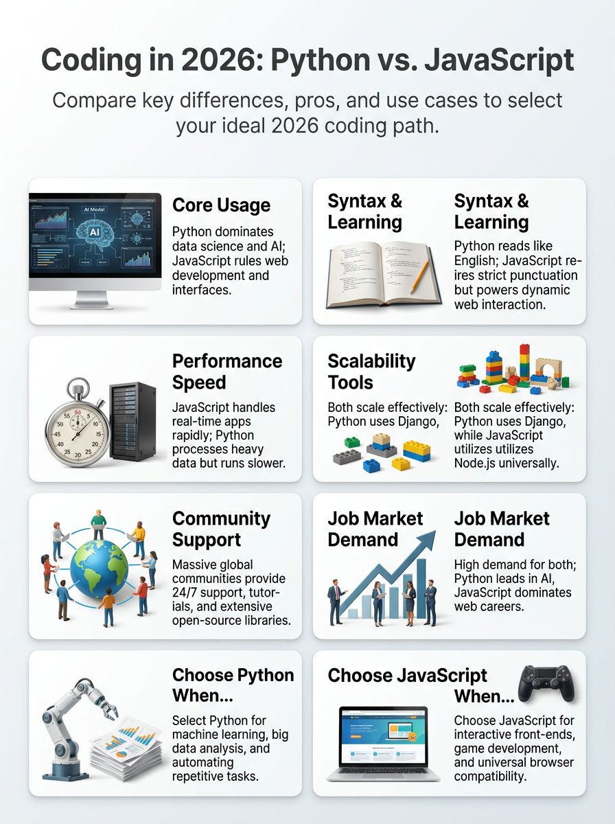 Why Compare Python vs JavaScript in 2026
