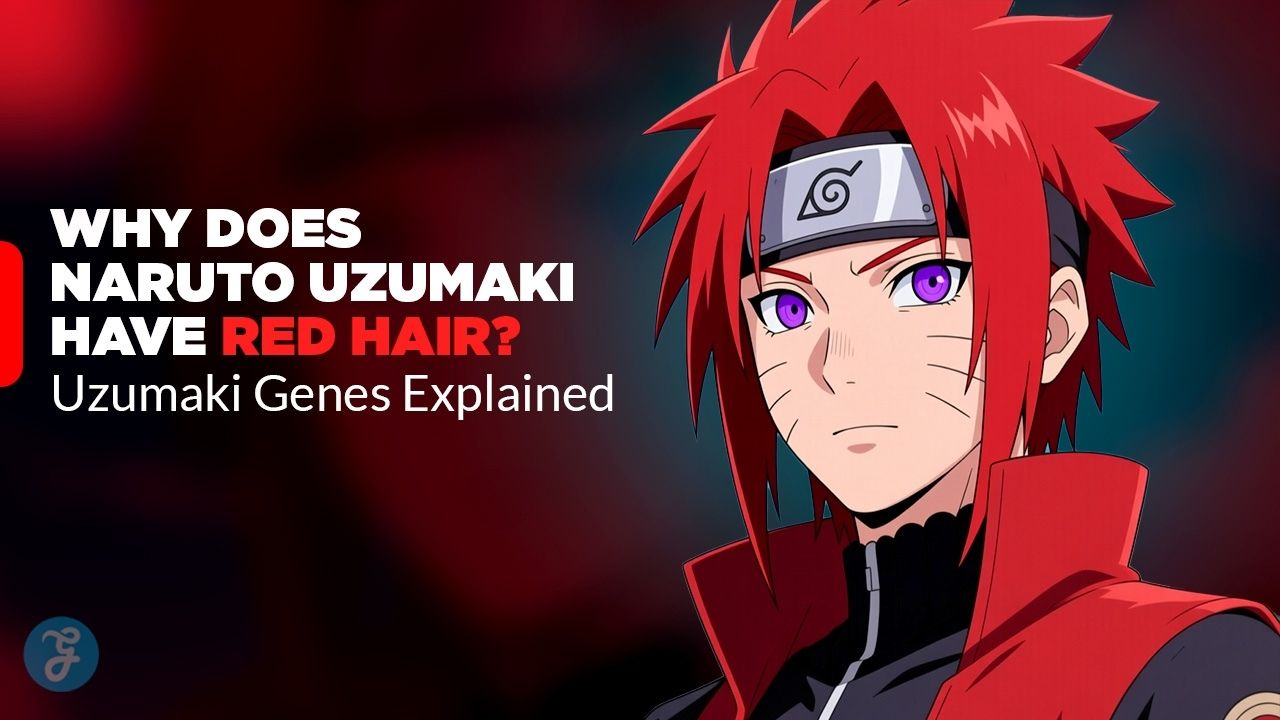 Why Does Naruto Uzumaki Have Red Hair explained