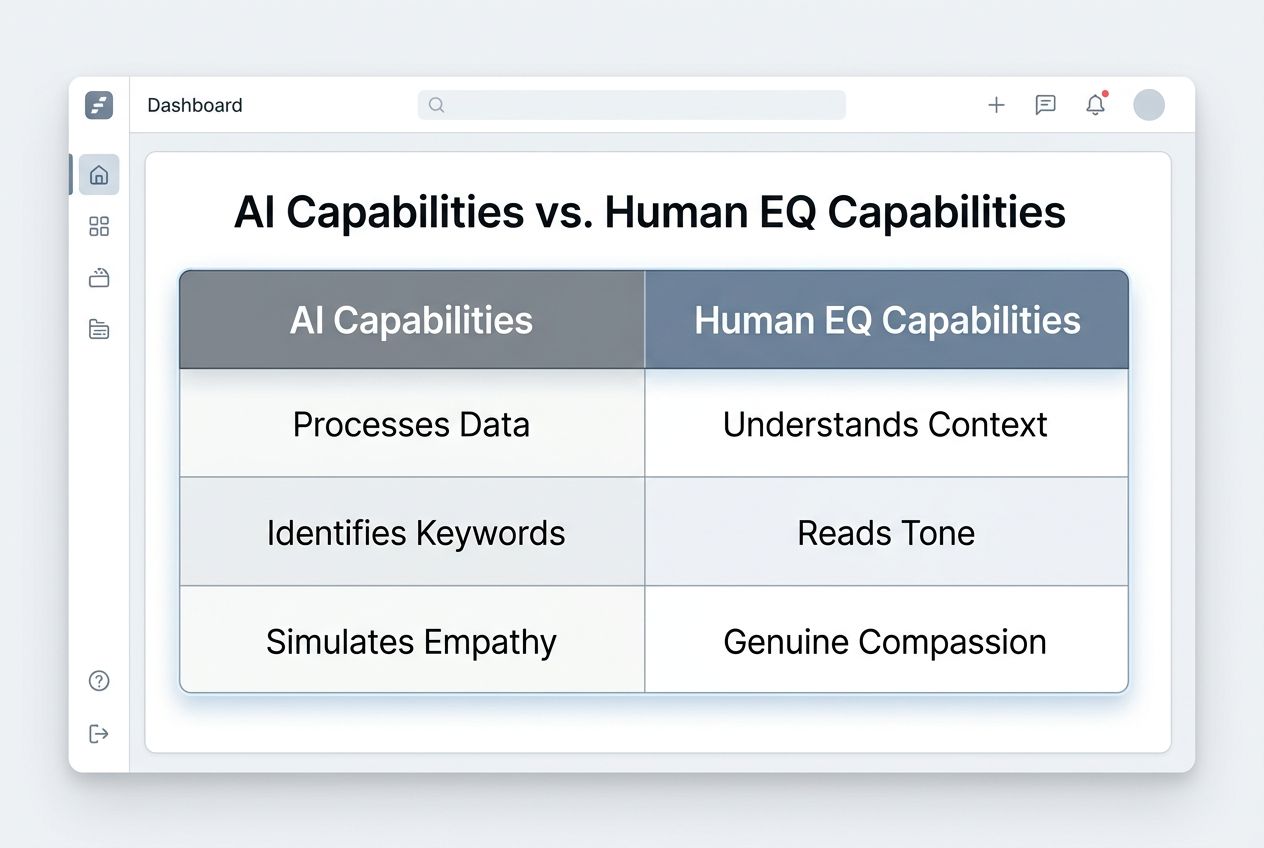 Why EQ is Irreplaceable by AI