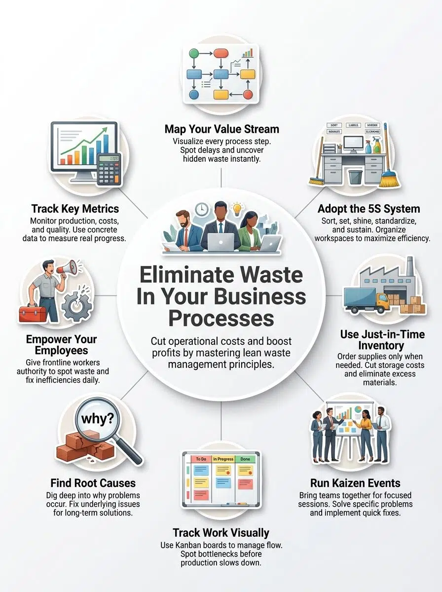 Why is Lean waste management critical for business success