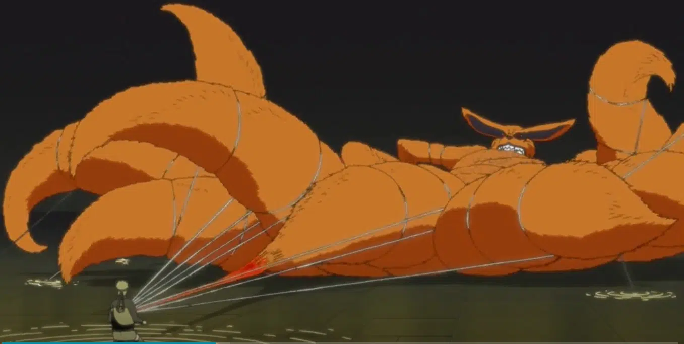Kushina Uzumaki's Use of the Chains