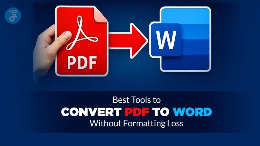 convert PDF to Word without losing formatting