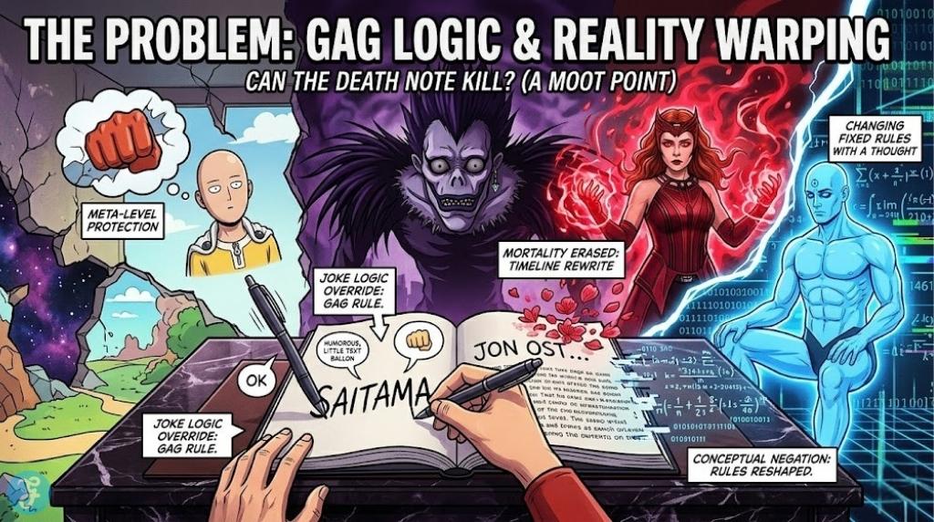 Why gag characters and reality warpers ignore the rules.