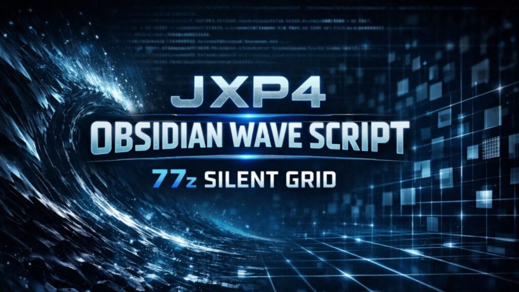 jxp4 obsidian wave script 77z silent grid