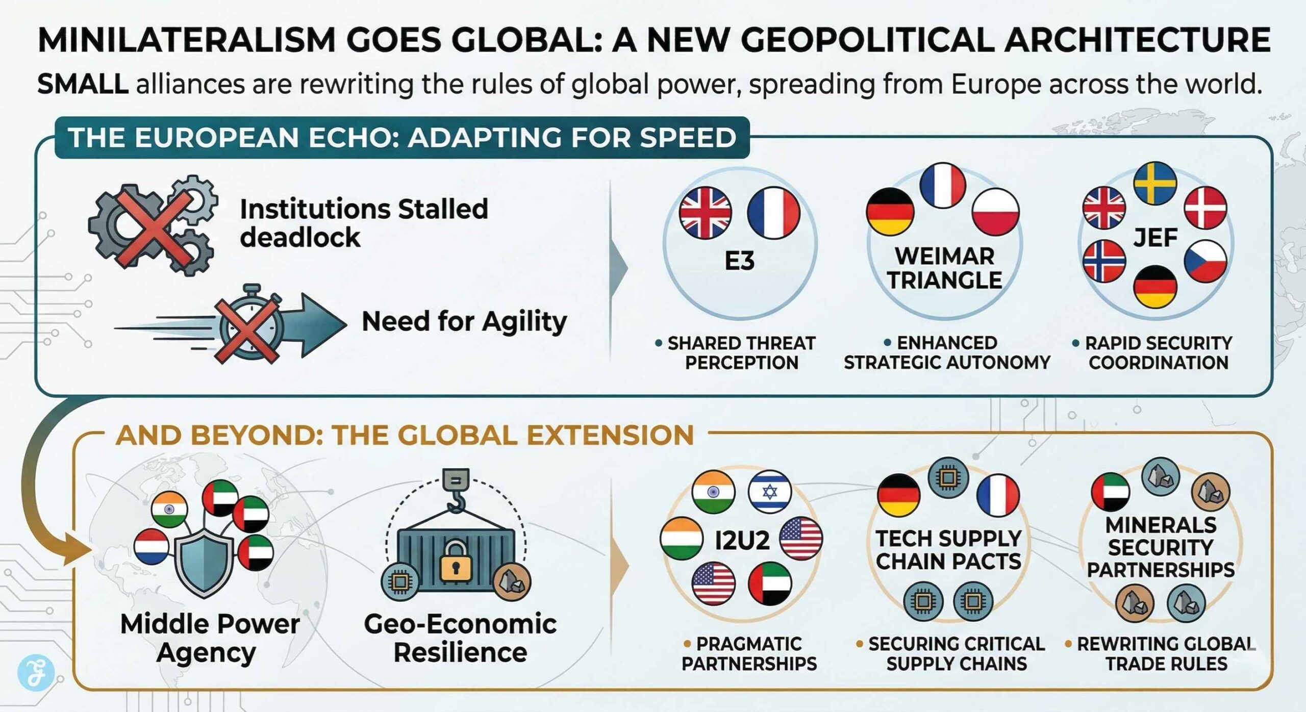 The European Echo and Beyond: Minilateralism Goes Global